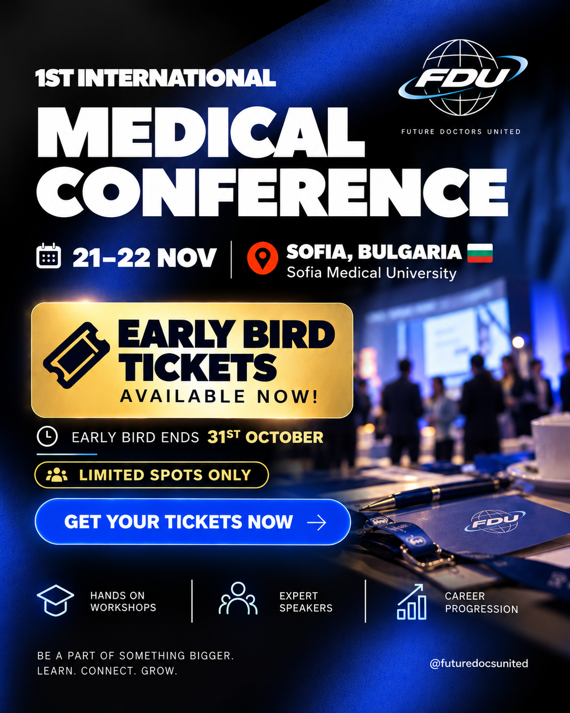 FDU International Medical Conference 2026 – Early Bird Conference Ticket